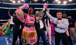  Claressa Shields After Humiliating Danielle Perkins Last Weekend but