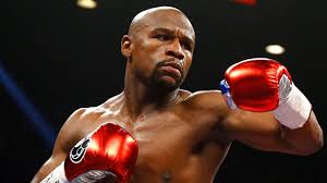  Floyd Mayweather's LA gym stage protest claiming they haven't been paid in weeks